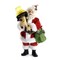 CC Christmas Decor 10" Red and White Christmas Story Leg Lamp Santa with Light Table Top Figure